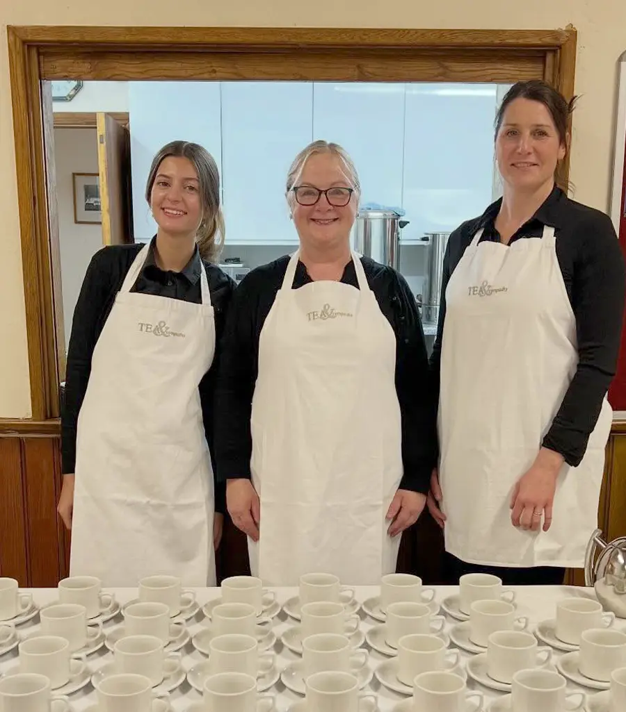 Tea & Sympathy serving team